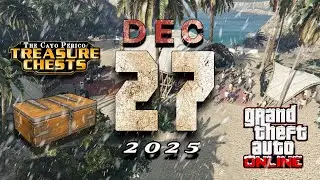 Cayo Treasure Chest Locations [December 27th] GTA Online 2025!!!