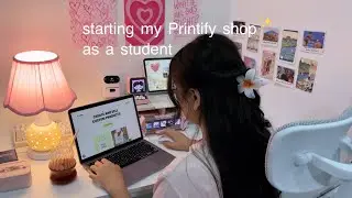 Открываю свой магазин Printify, будучи студентом. Вот как печать помогает создавать и продавать ж...