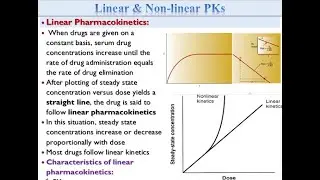 🔴 14- Linear VS Non-linear Pharmacokinetics, Dr.Hazem Sayed