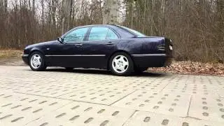 Mercedes E430 W210 straight pipe exhaust
