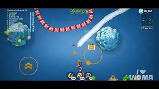 Winter Event in Worms Zone io 