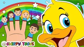 Five Little Ducks + Finger Family - Nursery Rhymes & Kids Songs | Daddy Finger Mummy Finger