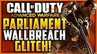 COD AW New Wallbreach Glitch PARLIAMENT Under Map