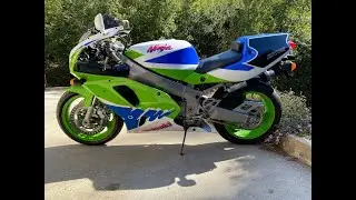 93 ZX7R M1 ZX750M Restoration Reveal