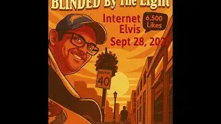 Internet Elvis 'Blinded By The Light' #busking Live Stream Sept 28, 2025 #busking in #toronto
