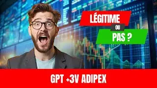 GPT +3V Adipex Avis 2026 | Plateforme de trading IA fiable?
