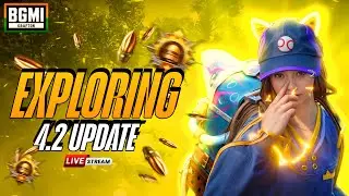 🔴 BGMI New Update 4.2 LIVE 🥵 Exploring New Features #bgmi