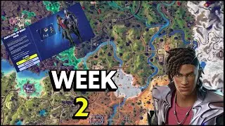 How To COMPLETE ALL ZAINS QUEST PACK CHALLENGES IN FORTNITE. (Week 2)