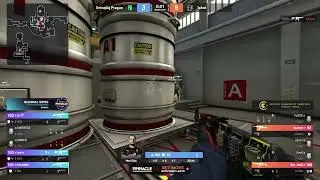 leckr - 4 M4A1-S kills (2 HS) on the bombsite A defense top moments game | (CS:GO)