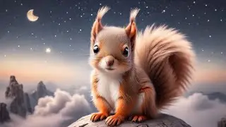 Calming Squirrel Lullaby | Soothing Music for Sleep