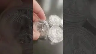 Stacking Silver #stackingsilver #silver #coincollecting