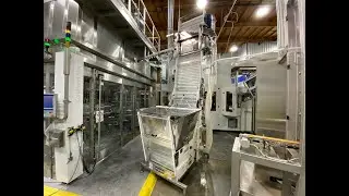 Complete used Krones 54,000 BPH Water Bottling Line