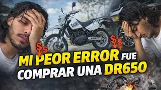 Mi peor error fue comprar una Dr650 