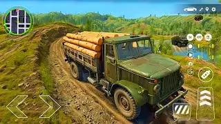 Army Truck Cargo Transport Offroad Army Truck Driving 2025 - Android Gameplay