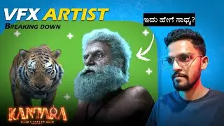 VFX Artist Breaking Down VFX of Kantara Chapter 1 | CGI Scenes | By @SandeePost Breakdown | Kannada