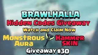 🎁🤑 Brawlhalla NEW🚨🚨 GIVEAWAY Code 🤑🧐🎁🎁🎁 Hammer Skin Monstrous Arua