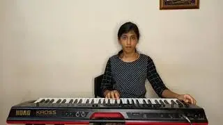 Katril Varum Geethame | Illayaraja sir | Keyboard Cover by Sreevarshini Subramanian