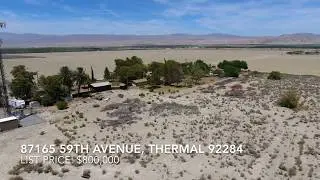 87165 59th Avenue, Thermal, California 92274 $800,000