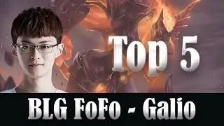 BLG FoFo (Galio Mid) Top Plays - BLG vs LGD, LPL 2020 Summer Week 10 Highlights