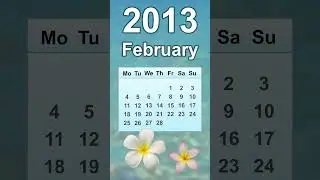 February 2013 Calendar