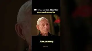 Lifelessons by a 100 year old man.  #shorts