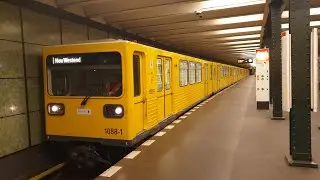 U-Bahn Berlin|Aussetzermitfahrt #14 auf der U2 von Klosterstraße bis Neu-Westend
