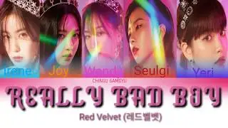 RED VELVET (레드벨벳) - 'RBB (REALLY BAD BOY)' LYRICS (Color Coded Eng/Rom/Han/가사)