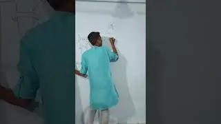 Shri Krishna Wall Painting  #art #design #krishna