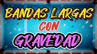 TUTORIAL BANDAS LARGAS CON GRAVEDAD en  8 ball pool ✅