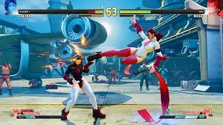 Akira and Rose apply for jobs at Bison! Street Fighter V Mod