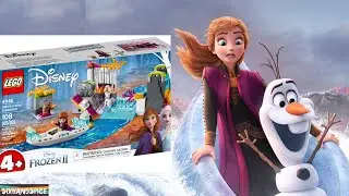 Frozen 2 Anna's Canoe Expedition Lego Speed Build