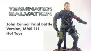 Hot Toys John Connor Terminator Salvation  Final Battle Version, MMS 111  EN ESPA&Ntilde;OL LATINO!