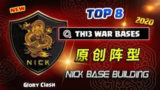 *TOP 8* Nick Base Building /Th13 Best War Bases WITH LINK/Town hall 13 CWL Base/ Clash of clans #688