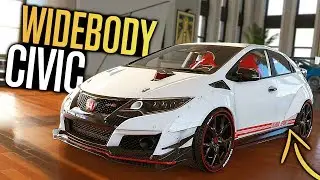The Crew 2 - WIDEBODY Honda Civic Type R Customization! (+ Megane R.S)
