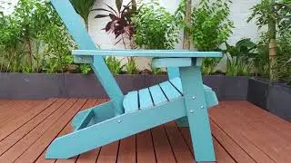 Adirondack Chair Backyard Outdoor Furniture Painted Seating with Cup Holder All-Weather
