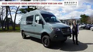 2022 Mercedes-Benz Sprinter Crew Van 144 4x4 | Video Tour with Roger