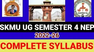 SKMU UG SEMESTER 4 NEP 