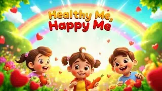 Healthy Me, Happy Me! | Fun Preschool Song on Health & Happiness | Kids Cartoon Rhyme 2025