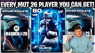 EVERY MADDEN 26 ULTIMATE TEAM PLAYER YOU CAN GET RIGHT NOW!