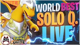 Good Time with World #1 Solo King | Pokemon UNITE Live 寶可夢大集結