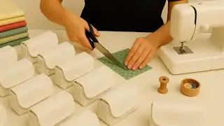 🎄 Easy Holiday Sewing Gift 🎁 Beautiful & Quick Project