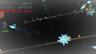 Terraria - Expert Lunatic Cultist Pure Melee Kill