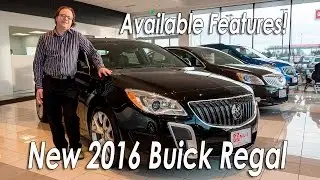 The New 2016 Buick Regal - Available Features