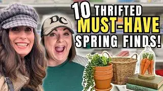 10 Common Finds You NEED To Buy Thrifting For Spring!