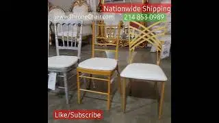 Chiavari Chair Wholesale www.ThroneChair.com Throne Chair Folding Tables Event Supply