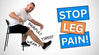 8 Simple Leg Exercises for Seniors | For Pain, Weakness & Tired Legs When Walking or Using Stairs