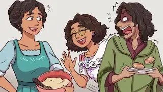 A Barother And Sister Talk Encanto Comic Dub 😂😂😂  || Comic Dub By Mi Meme