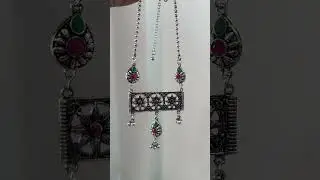This Oxidised Necklace Will Steal the Show! 😍💫 #youtubeshorts #ytshorts #shortsfeed #explorepage