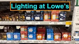Light Bulbs, Lighting & Ceiling Fans at Lowe's 2/13/23