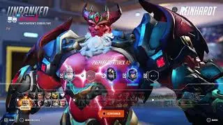 Overwatch 2 - Reinhardt Demon Lord Play Test 01 Mystic Weapon Demon Bound